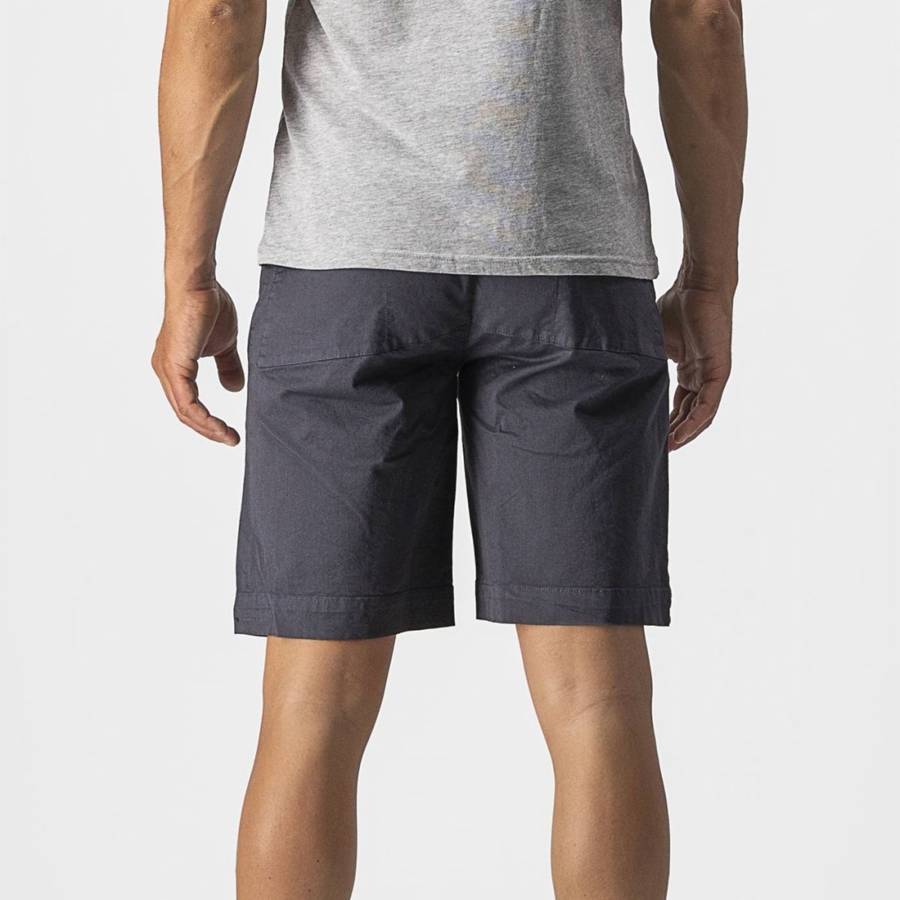 Short Castelli VG 5 POCKET Hombre Azules Oscuro | 241508-FTG